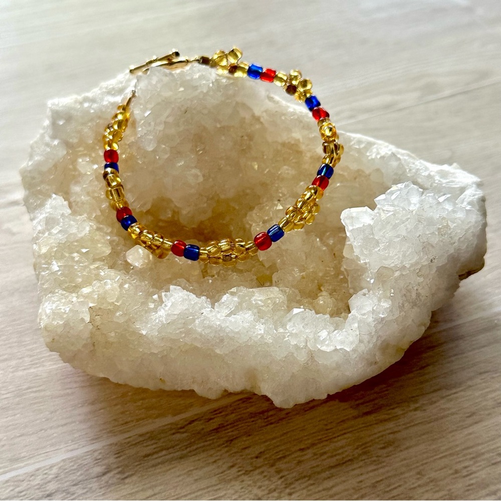 Handmade Colombia Bracelet Tricolor